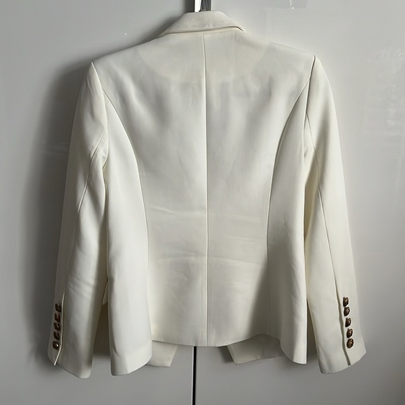 Women’s Classic Tailored Double Breast Blazer Gold Button - Picture 10 of 13